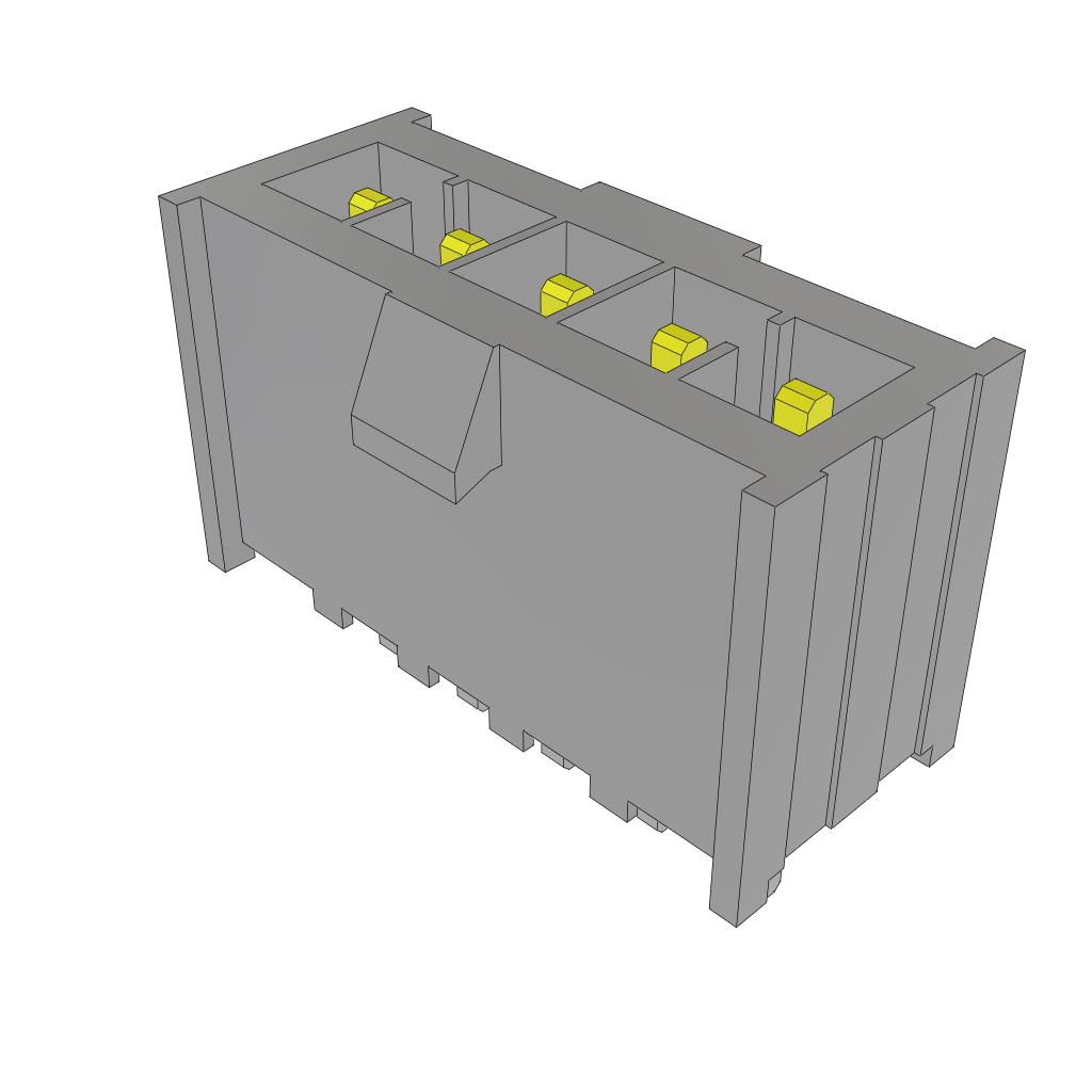 SAMTEC 矩形连接器 - 针座 - 公插针 IPL1-105-01-F-S-K