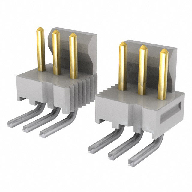 MOLEX 矩形连接器 - 针座 - 公插针 0022122236