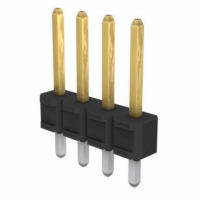 AMPHENOL 矩形连接器 - 针座 - 公插针 75160-127-04LF
