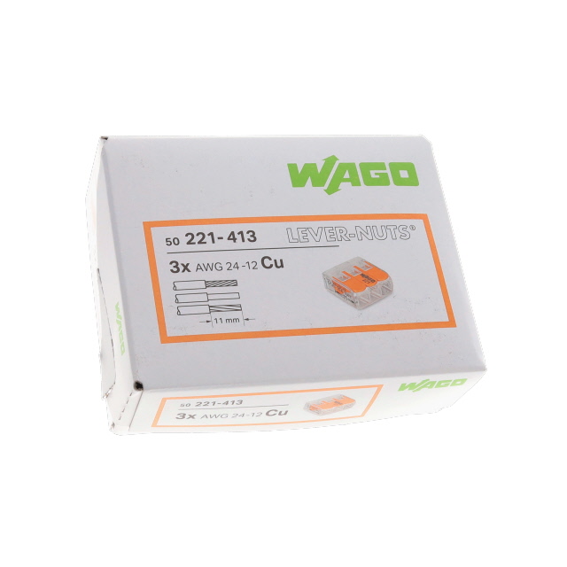 WAGO 端子 - 电线接头端子 221-413/K194-4045