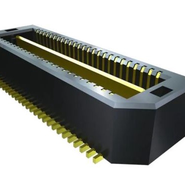 SAMTEC 矩形连接器 - 板垫片/叠接器（板对板） QTS-025-01-L-D-A-K-TR