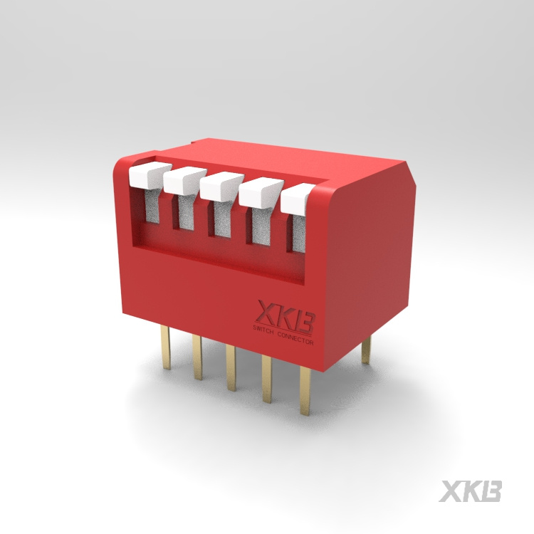 XKB CONNECTIVITY/中国星坤 拨码开关 DPL-05RS