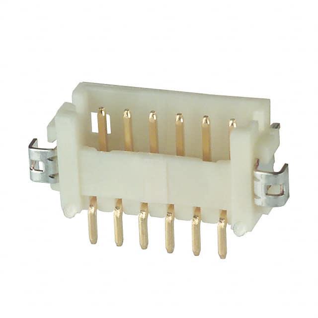 HIROSE ELECTRIC 矩形连接器 - 针座 - 公插针 DF13-6P-1.25H(51)