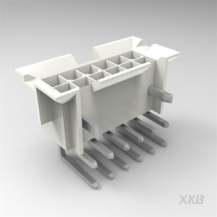 XKB CONNECTIVITY/中国星坤 矩形连接器 - 针座 - 公插针 X9357WR-2x06B-N0SN