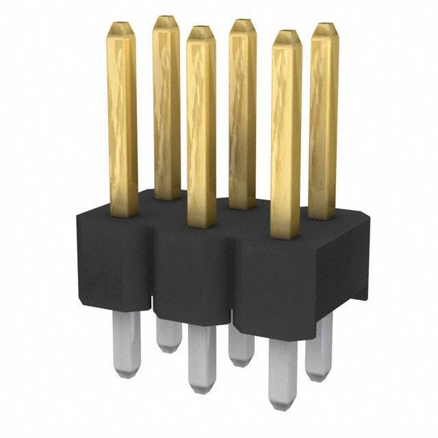 AMPHENOL 矩形连接器 - 针座 - 公插针 861400062YO2LF