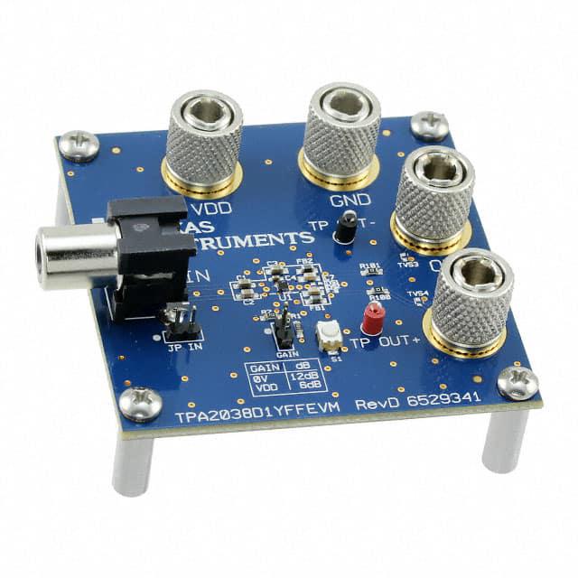TEXAS INSTRUMENTS 多媒体放大器 TPA2038D1YFFEVM