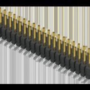 SAMTEC 矩形连接器 - 针座 - 公插针 FTSH-117-01-L-DV-K