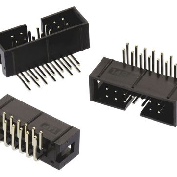 WURTH 矩形连接器 - 针座 - 公插针 61202421721