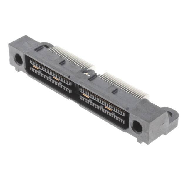 SAMTEC 矩形连接器 - 板垫片/叠接器（板对板） QSS-050-01-L-D-RA-WT