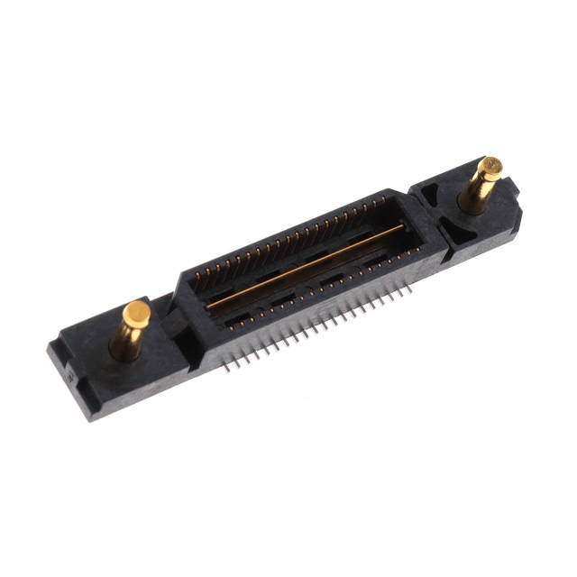 SAMTEC 矩形连接器 - 阵列/边缘型/夹层式（板对板） QTE-020-01-L-D-A-RT1