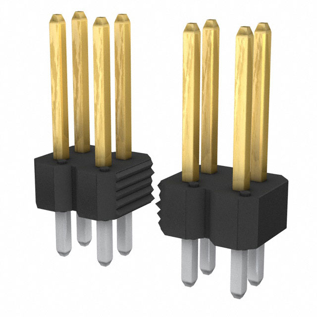 AMPHENOL 矩形连接器 - 针座 - 公插针 77313-822-10LF