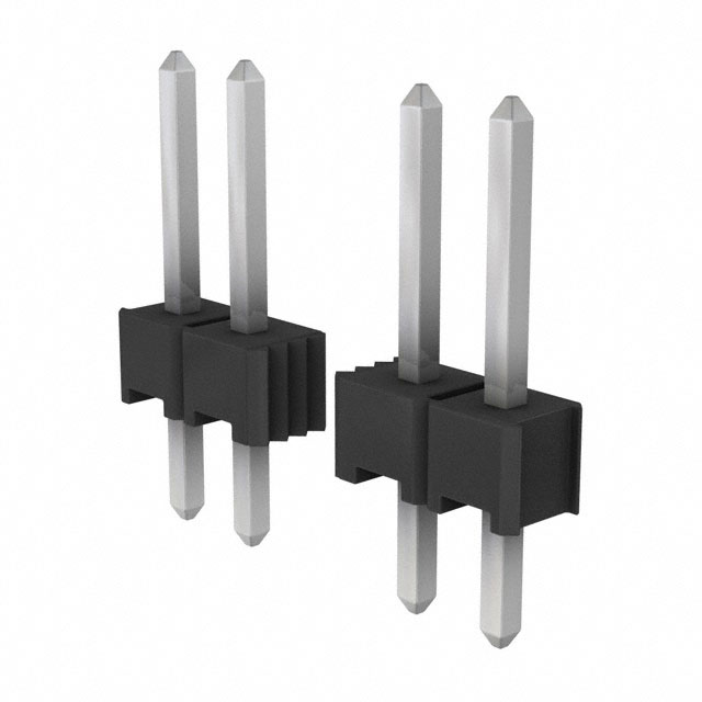 TE CONNECTIVITY 矩形连接器 - 针座 - 公插针 104346-8