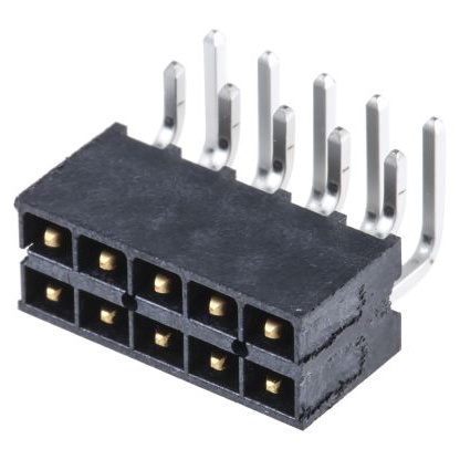 SAMTEC 矩形连接器 - 针座 - 公插针 IPT1-105-01-L-D-RA