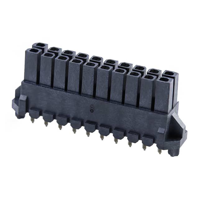 MOLEX 矩形连接器 - 针座 - 插座/母插口 447692002