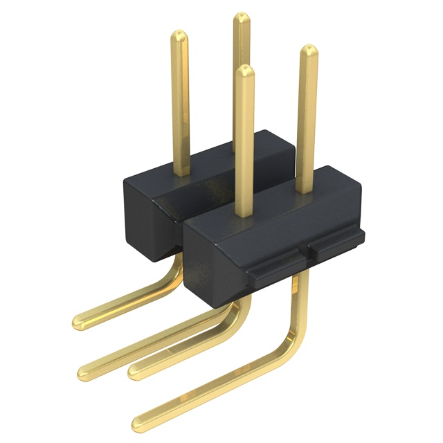 MOLEX 矩形连接器 - 针座 - 公插针 10-89-4046