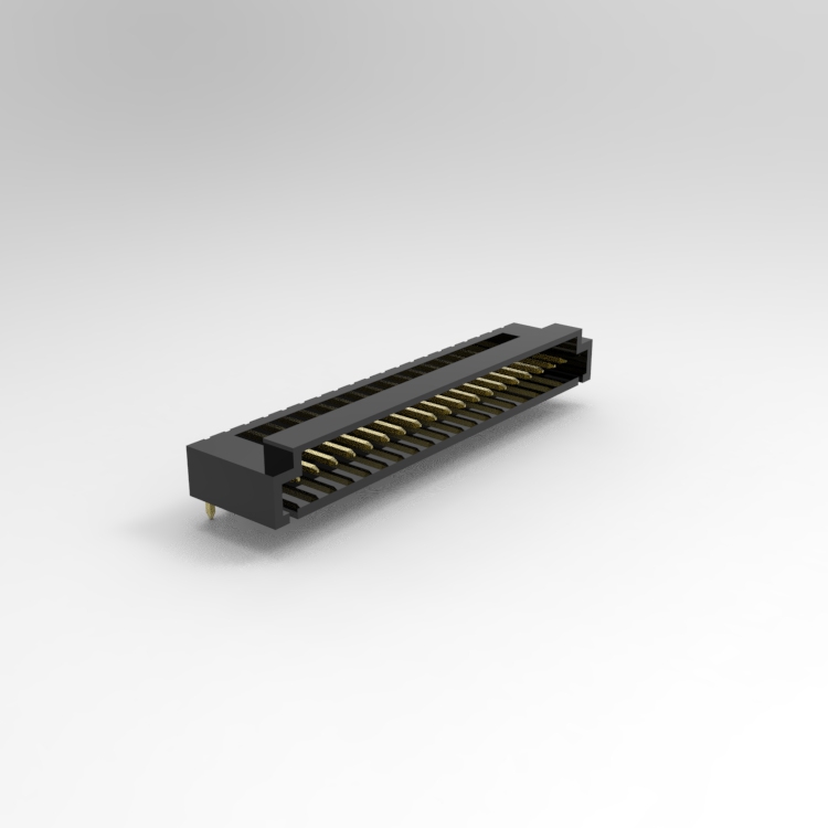 XKB CONNECTIVITY/中国星坤 矩形连接器 - 针座 - 公插针 X9556WR-20-N0V01