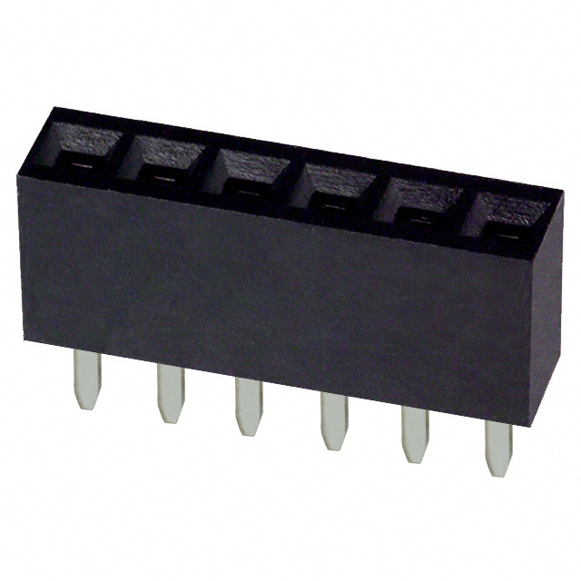 SULLINS CONNECTOR SOLUTIONS 矩形连接器 - 针座 - 插座/母插口 PPTC061LFBN-RC