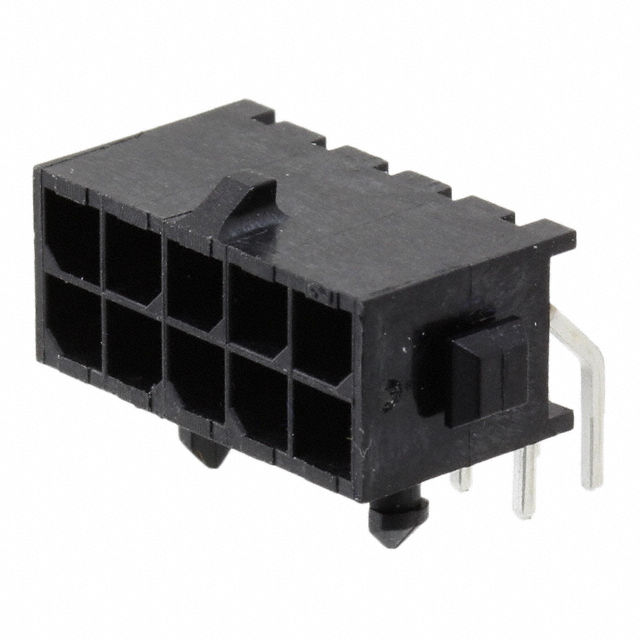 TE CONNECTIVITY 矩形连接器 - 针座 - 公插针 4-794619-0