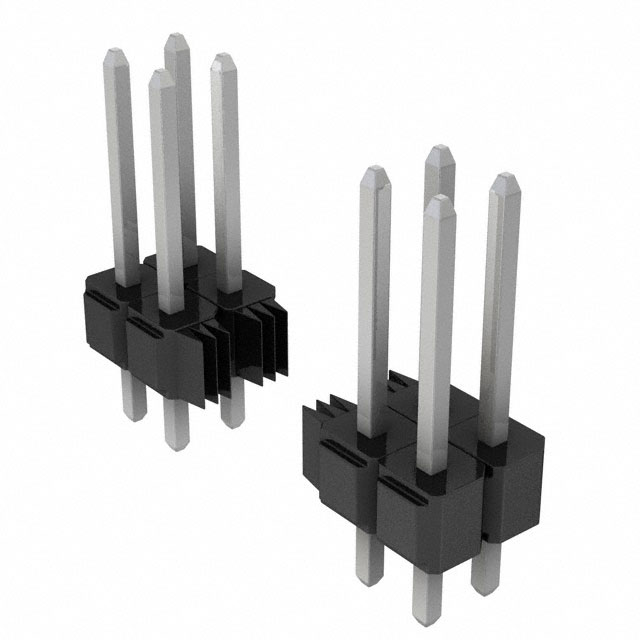 3M 矩形连接器 - 针座 - 公插针 929710-01-29