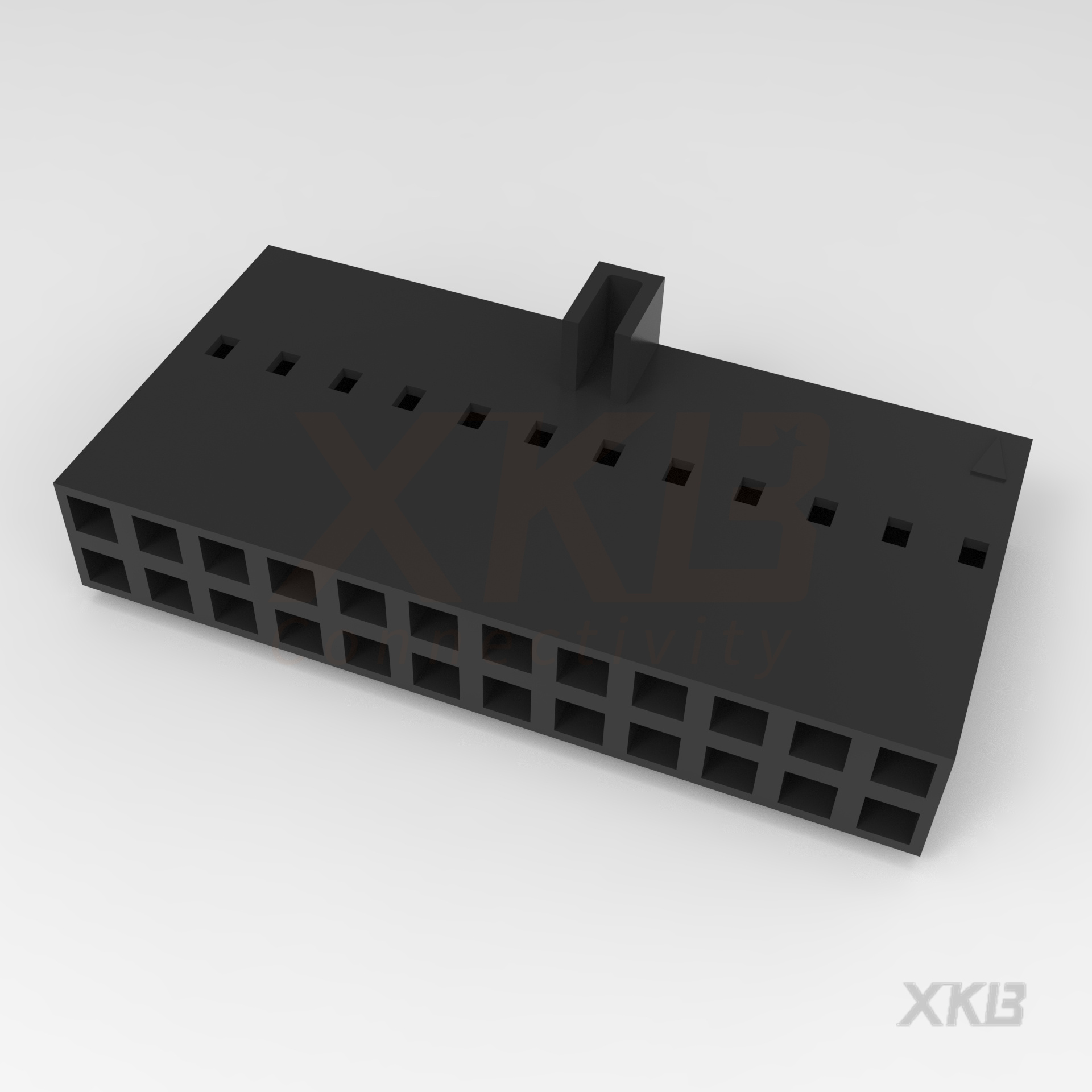 XKB CONNECTIVITY/中国星坤 矩形连接器 - 板载/直接线对板 X9555H-2x12E2-PT